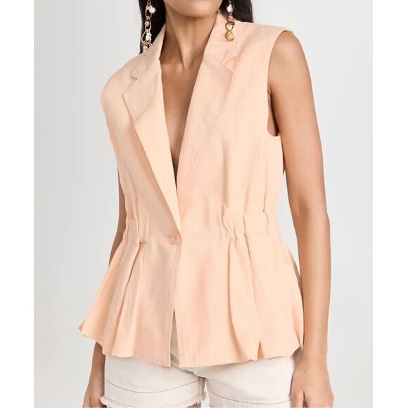 Ulla Johnson Beatriz Vest - Picture 1 of 10